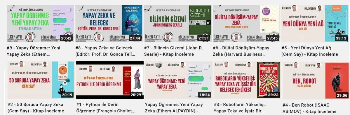 Yapay Zeka ve Teknoloji Üzerine Kitap İncelemeleri